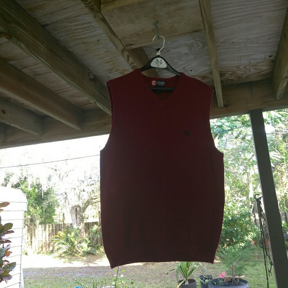 Ruby Red Golf Vest
